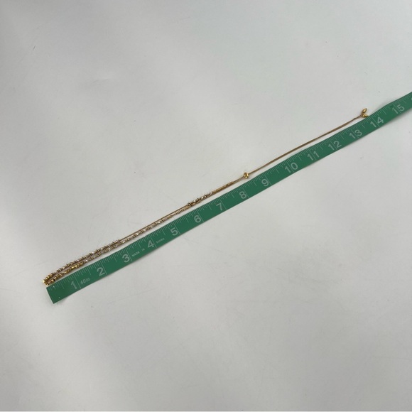 Stella & Dot Elegant Gold and Silver Bead Easy Adjustable Necklace Jewelry - Picture 8 of 8